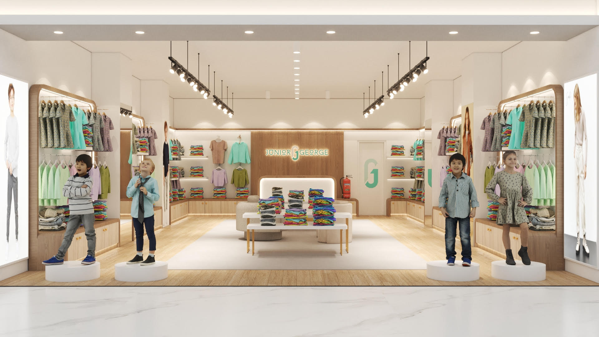 Dubai showroom interior